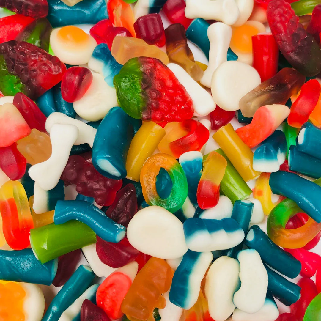 1kg Pouch Mystery Jelly Sweet Mix
