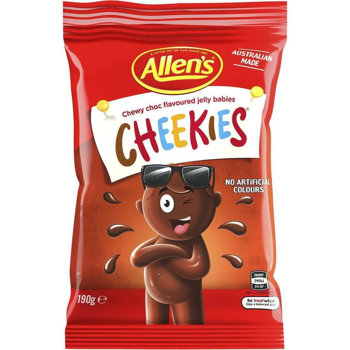 Allens Cheekies (190g) ( Australia )
