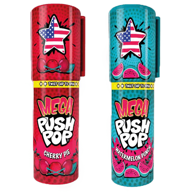 Bazooka Mega Push Pop (UK)