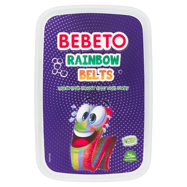Bebeto Rainbow Belts 400g ( UK )