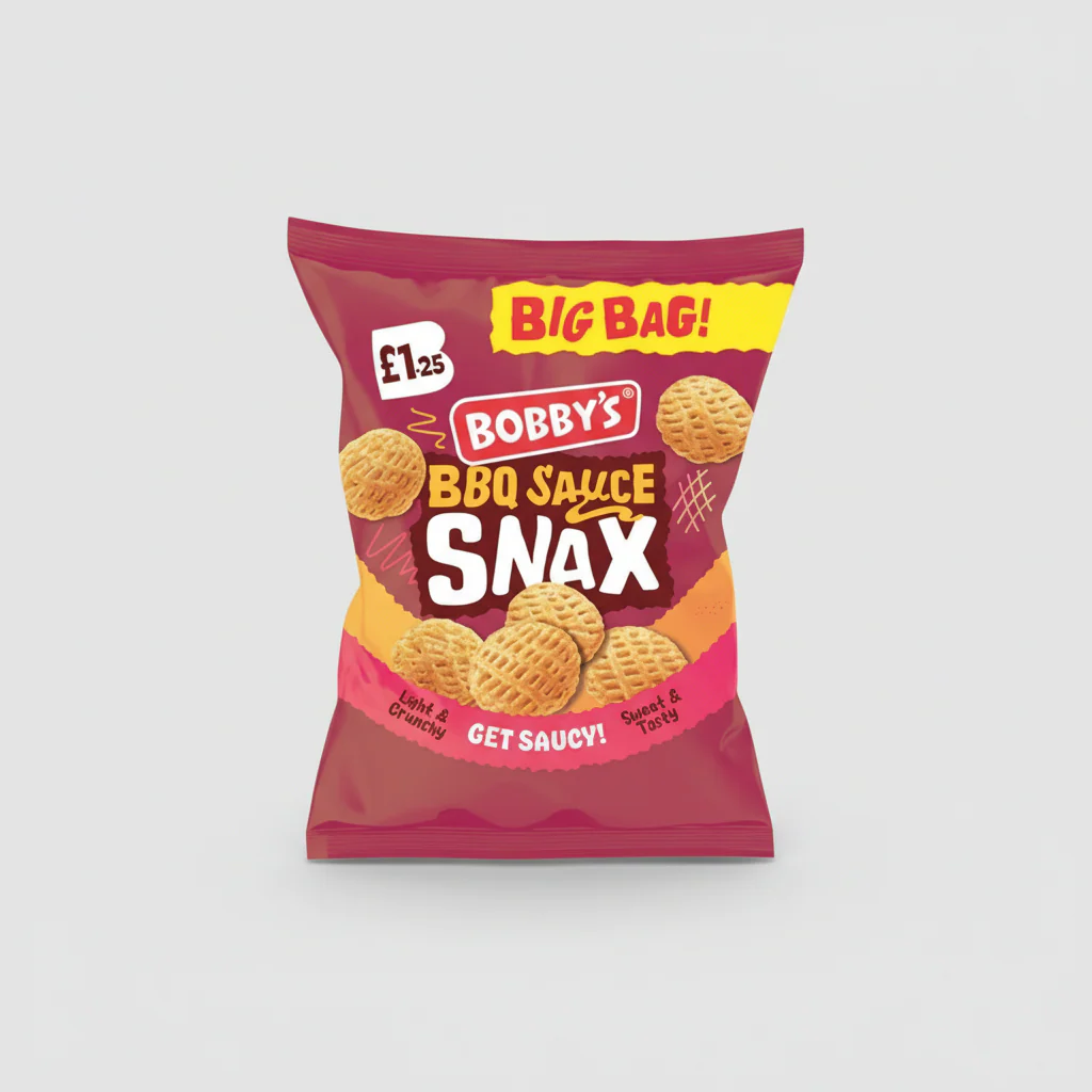 Bobby's BBQ Sauce Snax 60g (UK)
