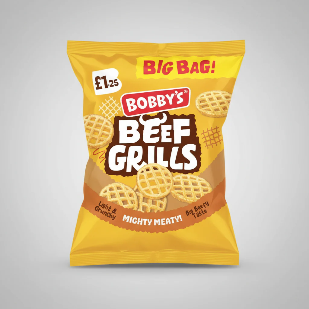 Bobby's Beef Grills £1.25 Bag (UK)