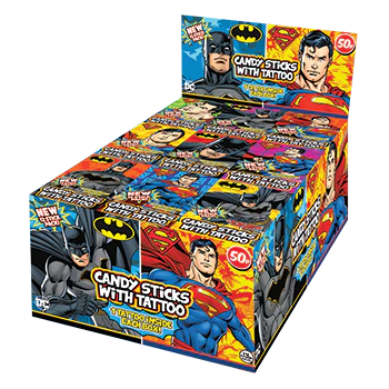 Bobby's Candy Sticks with Tattoo (UK)