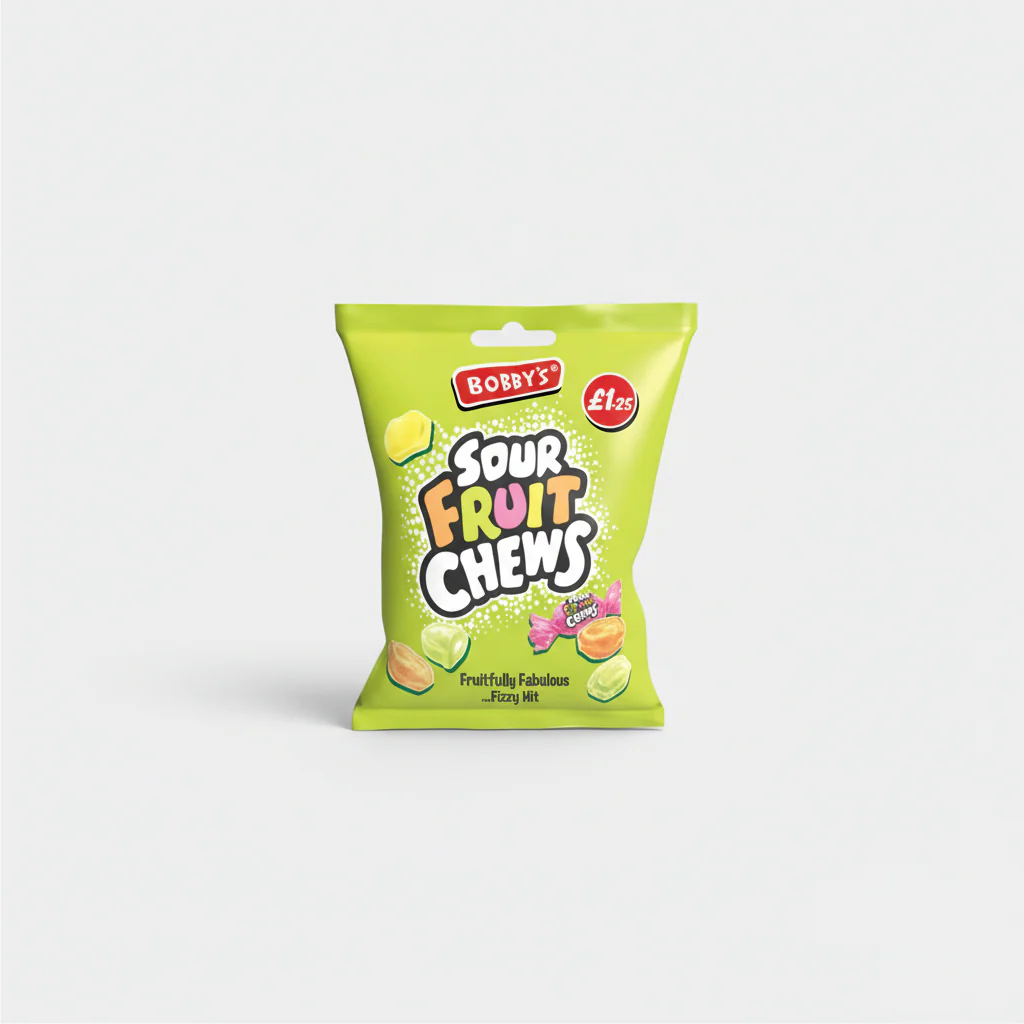 Bobby's Sour Fruit Chews  (UK)