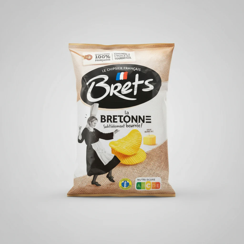 Brets Salty butter 125g ( France )