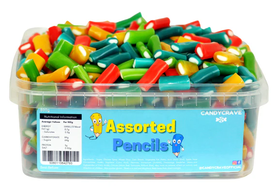 Candy Crave Assorted Mini Pencils ( UK )