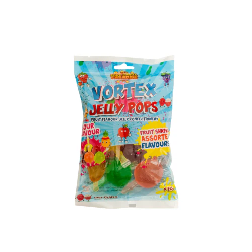 Candy Paradise Vortex Sour Jelly Pops Bag 315g ( UK )