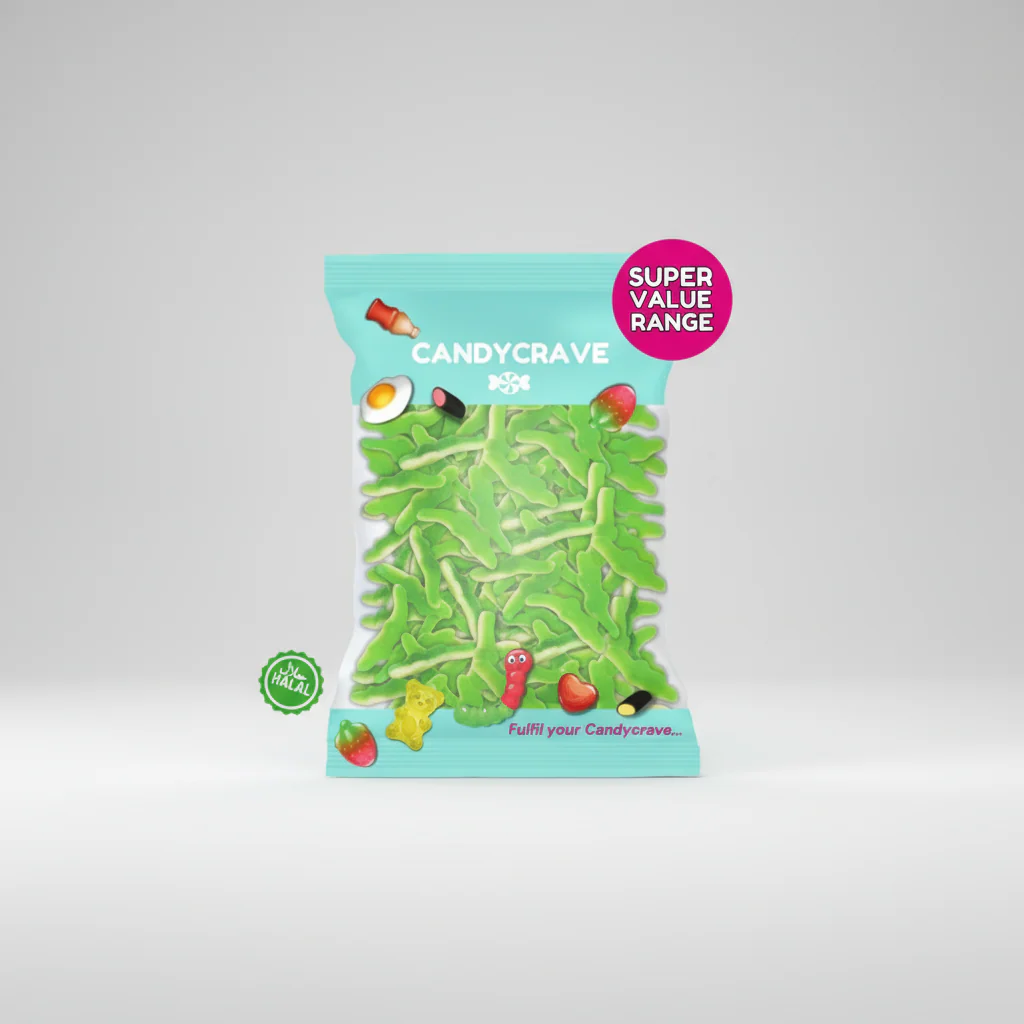 CandyCrave Green Crocodile ( UK )