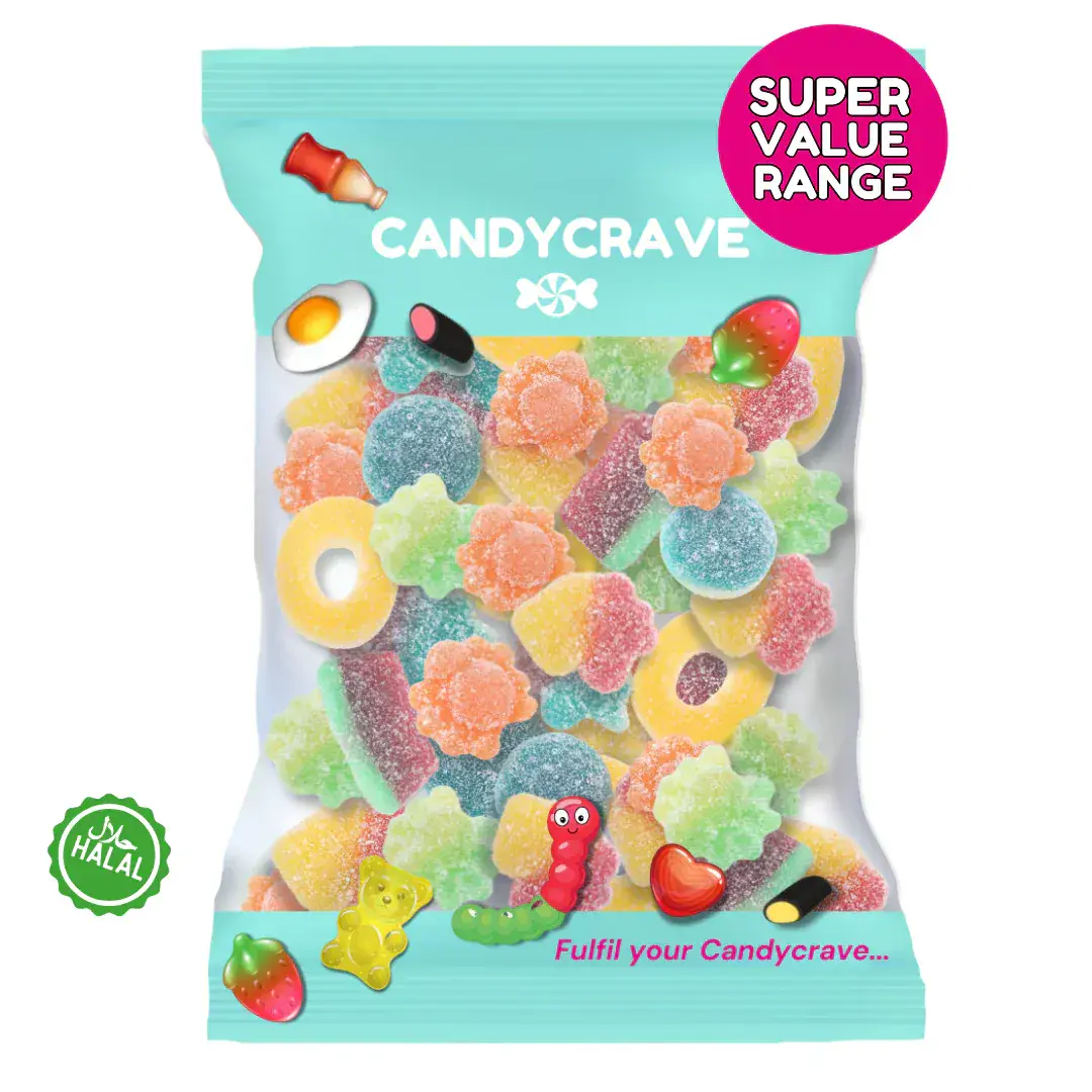 Candycrave Gummy Fizzy Mix ( UK )