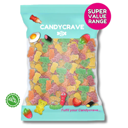 CandyCrave Sour Funny Bears ( UK )
