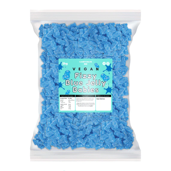 Candycrave Vegan Fizzy Blue Babies ( UK ) - Image 3