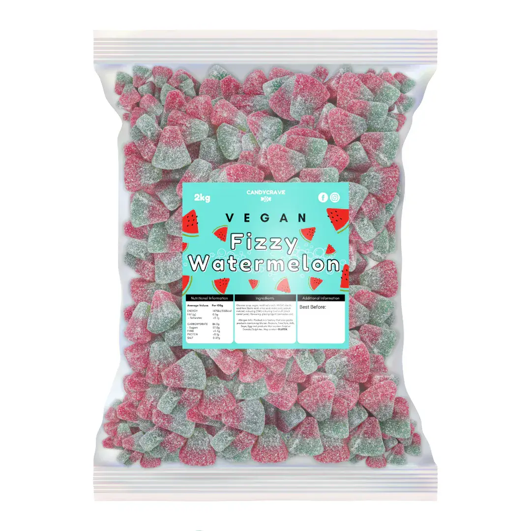 Candycrave Vegan Fizzy Watermelon  ( UK ) - Image 2