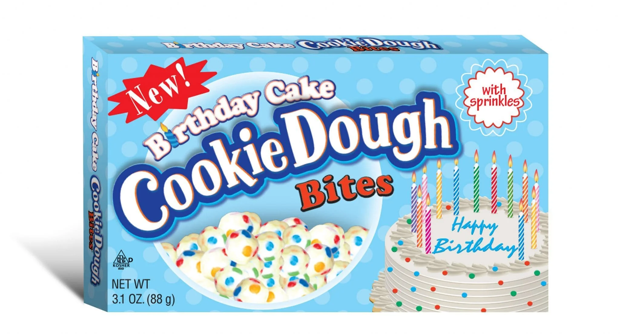 Cookie Dough Bites Birthday Cake 3.1oz (88g) (US)