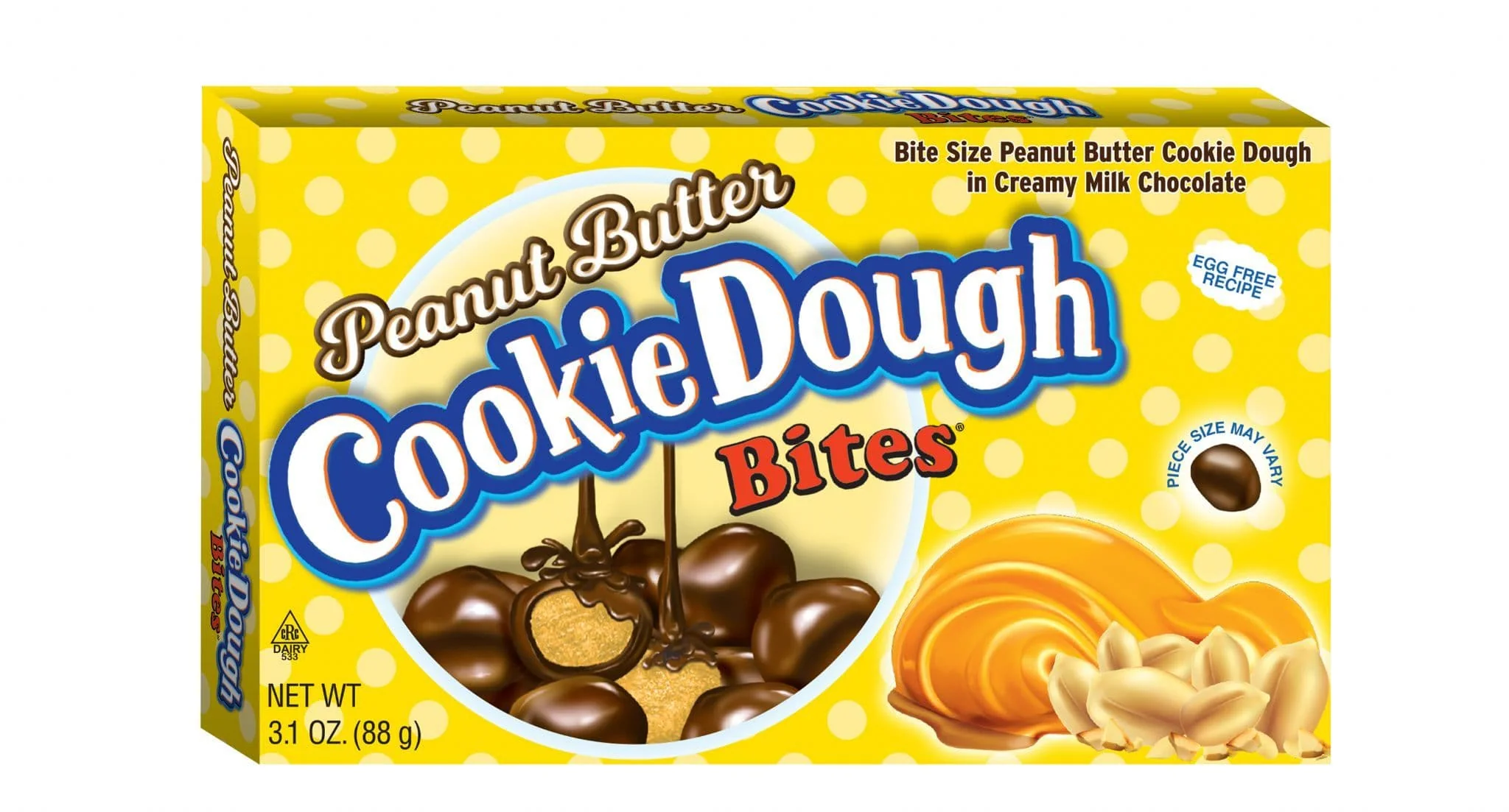 Cookie Dough Bites Peanut Butter 3.10z / 88g ( US )