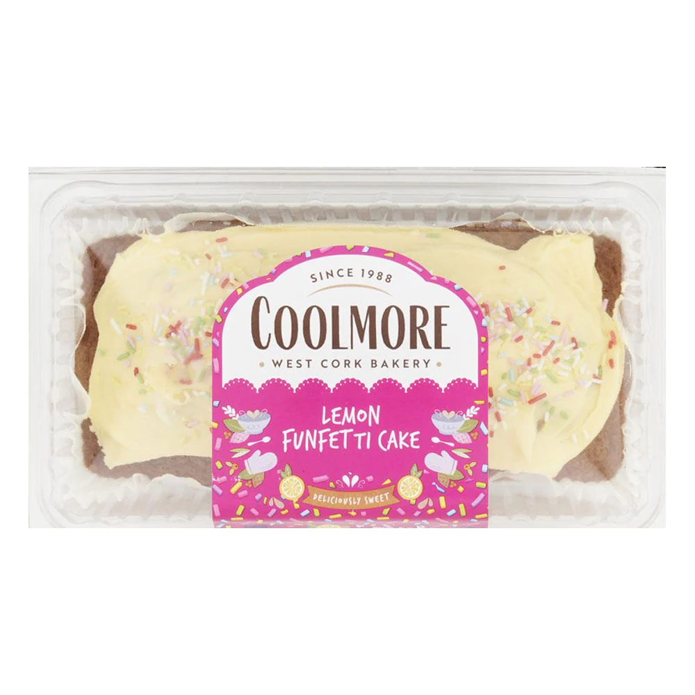 Coolmore Lemon Funfetti Cake 380g ( Ireland )