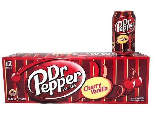 Dr Pepper Cherry Vanilla 355ml (US) - Image 2