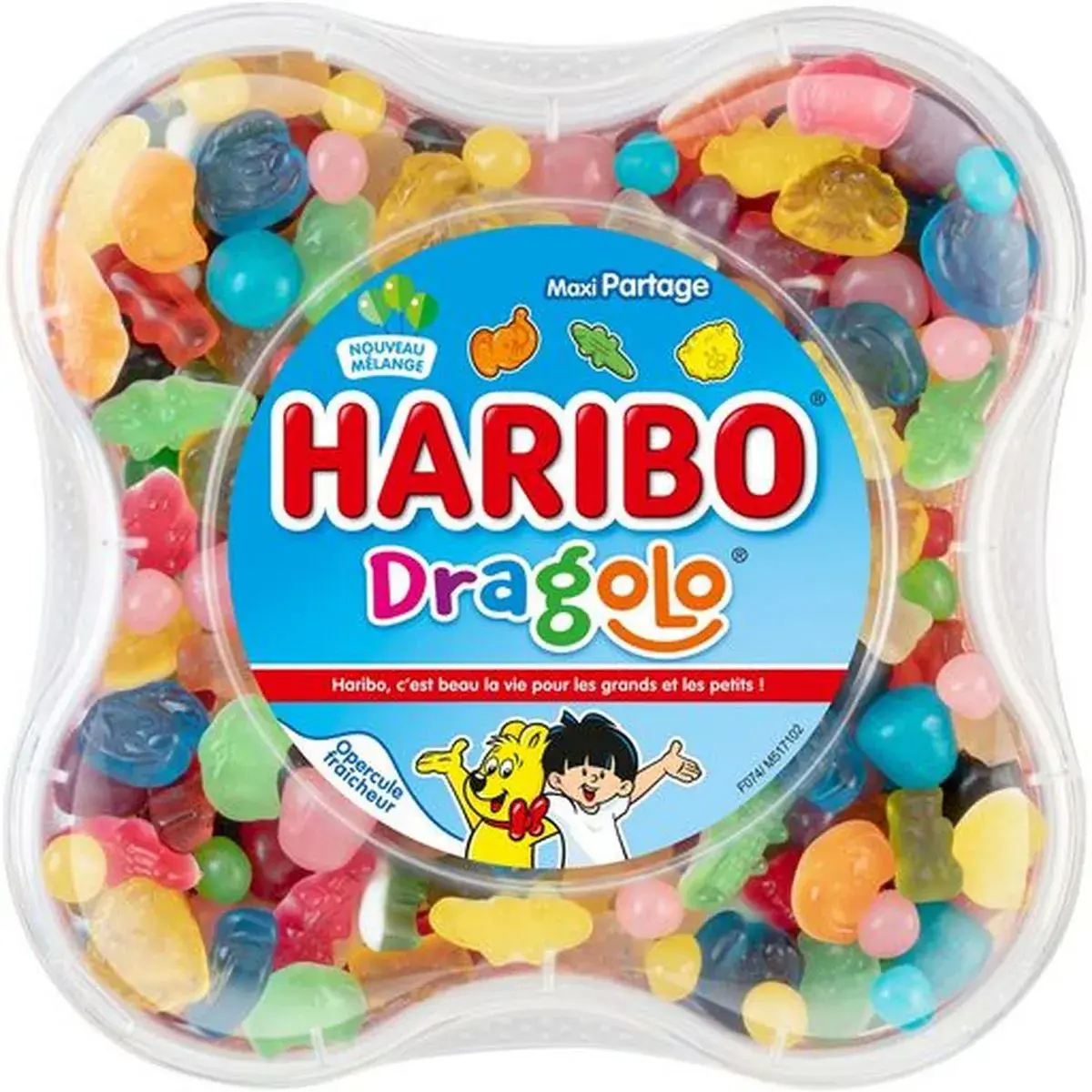 Haribo Dragolo Candy Set 750g Tub ( France )