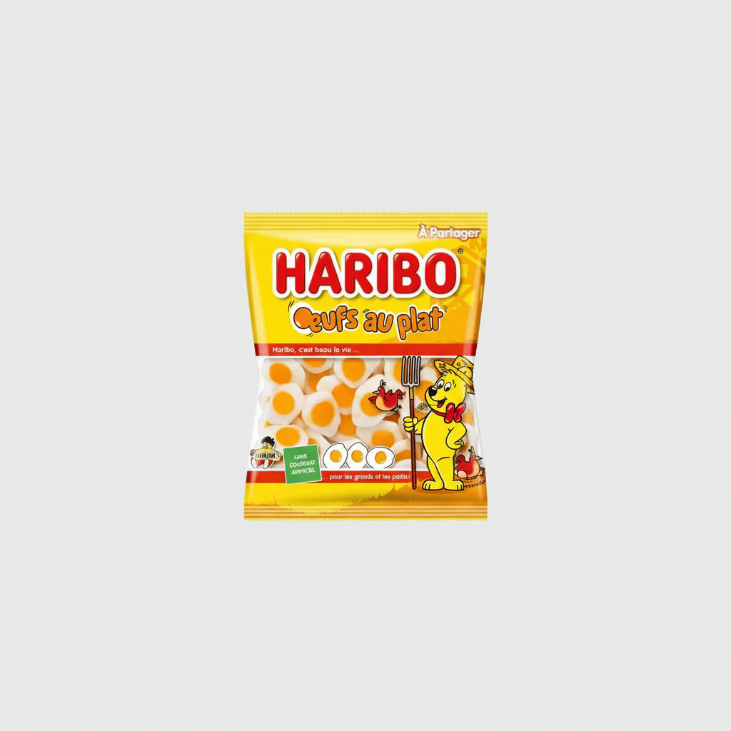 Haribo Fried Eggs 300g ( France )