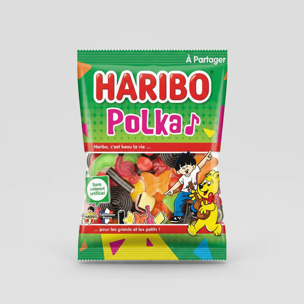Haribo Polka mix 300g ( France )