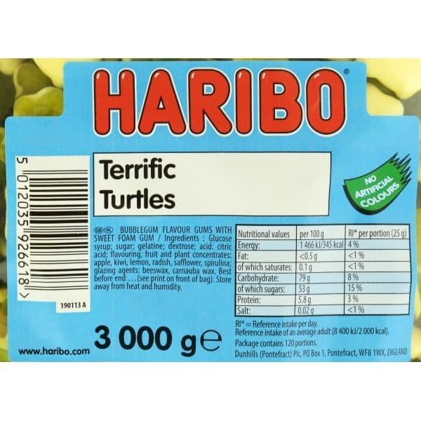 Haribo Terrific Turtles (UK) - Image 4