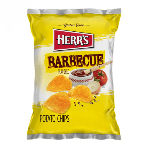 Herr's Barbecue Potato Chips 1oz (28g) ( US )