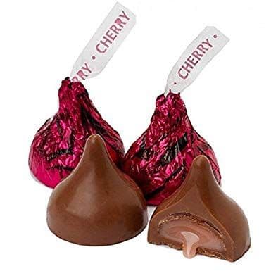 Hersheys Xmas Kisses Cherry Cordial ( US )