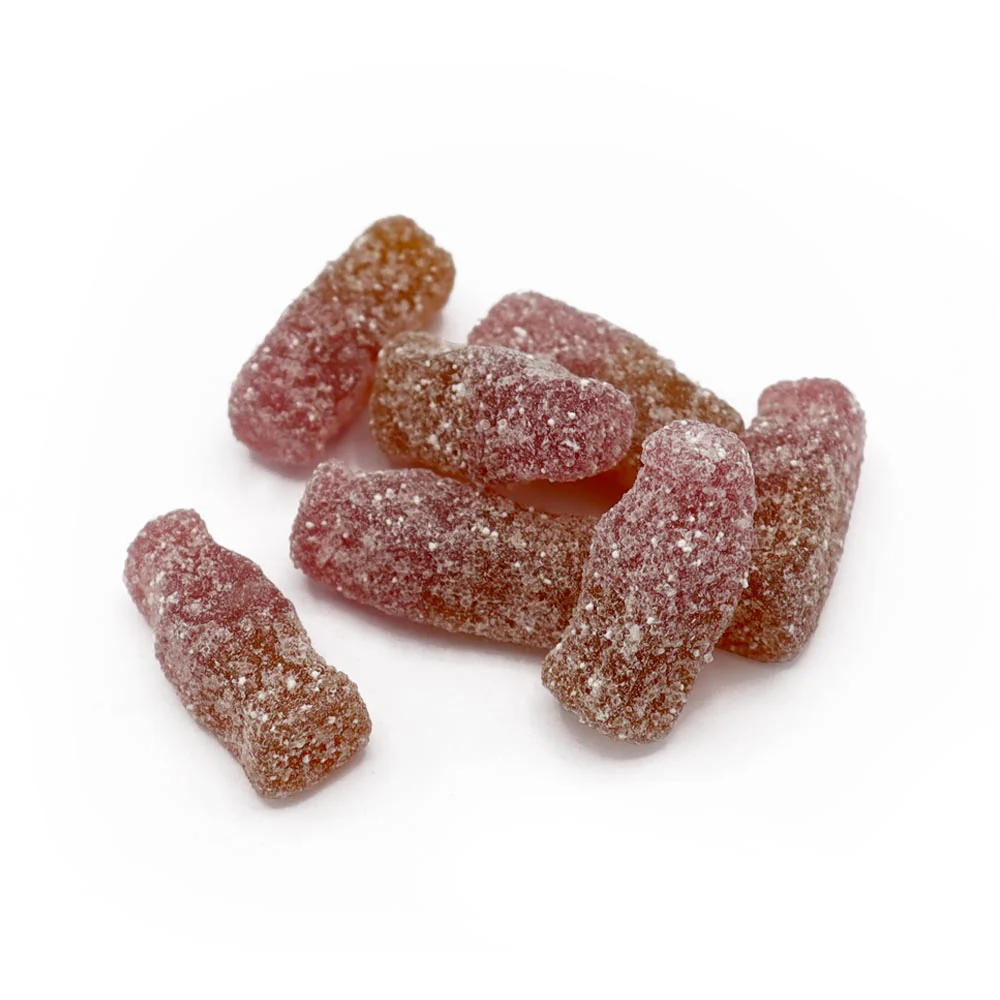 Kingsway Value Vegan Fizzy Cherry Cola Bottles 100g (UK)