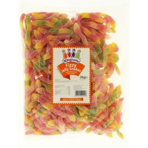 Kingsway Fizzy Jelly Snakes 100g  (UK) - Image 2