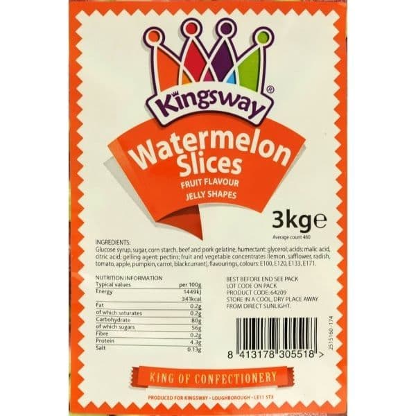 Kingsway Sour Watermelon Slices (UK) - Image 3