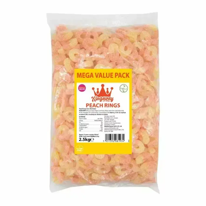 Kingsway Vegan Peach Rings ( UK ) - Image 3
