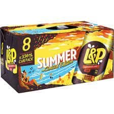 L&P Lemon & Paeroa Can (330ml) ( New Zealand ) - Image 2