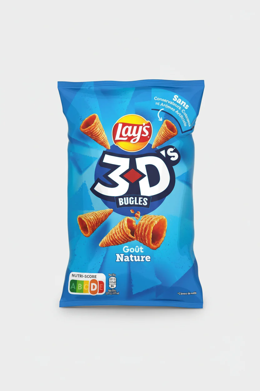 Lays 3d Bugles Nature 85g ( France )