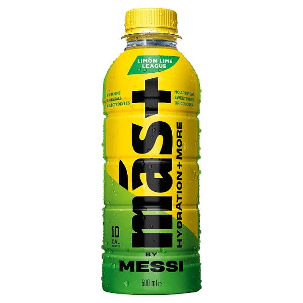 Más+ by Messi Limón Lime League 500ml ( UK ) BB Dated 26th Feb 2026