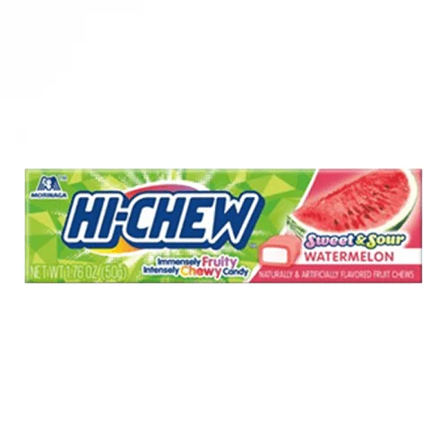 Morinaga Hi-Chew Fruit Chews Sweet & Sour Watermelon (50g) ( Japan )