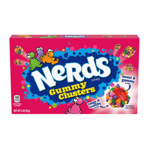Nerds Gummy Clusters Theatre Box 3oz (85g) (US)