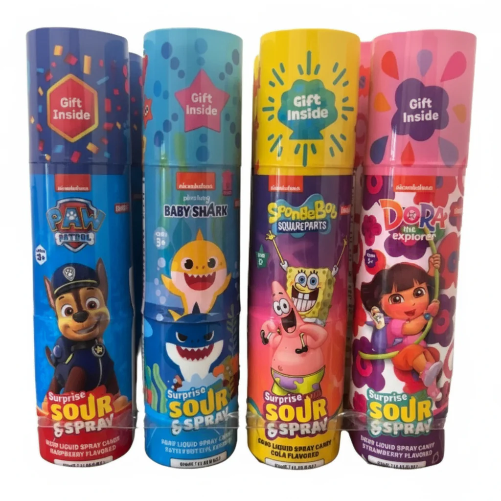 Nickelodeon Surprise Sour & Spray 40ml ( UK ) BB Dated 11th December 2025