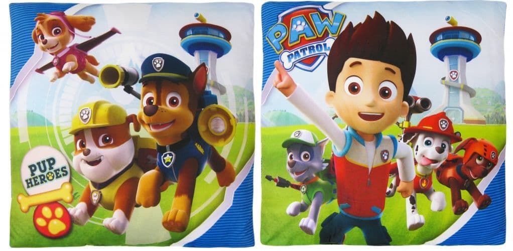 PAW Patrol "Marshall, Chase & Rubble" Character Filled Cushion Pillow - Image 3