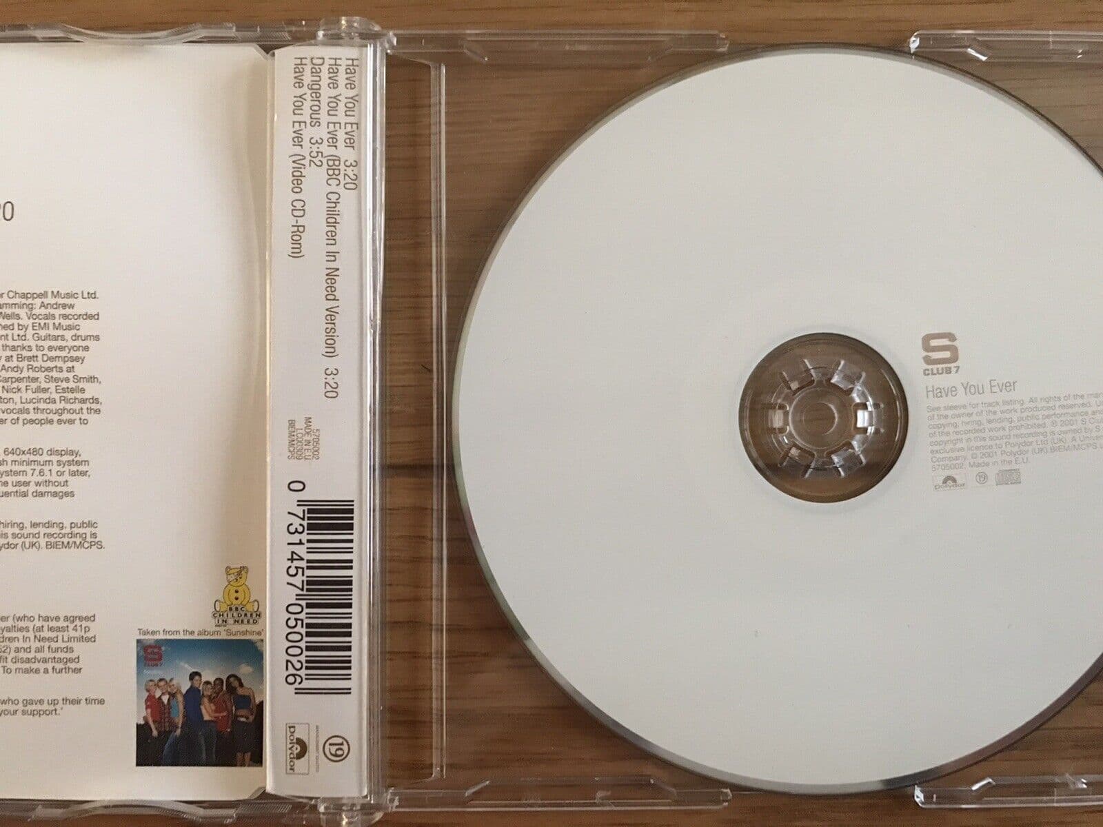 S Club 7 Have You Ever  CD Single - Image 3