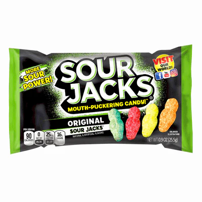 Sour Jacks Original 2oz - 57g (US)