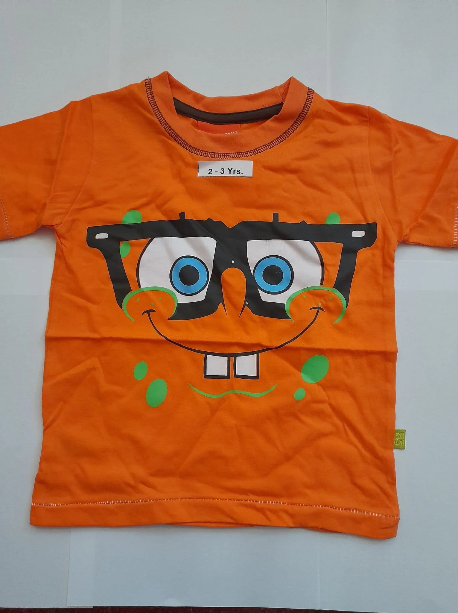 SpongeBob  ( Orange  ) T Shirt