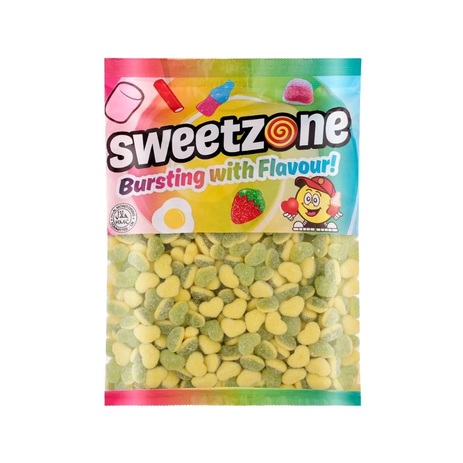 Sweetzone Apple & Custard Hearts ( UK ) - Image 2