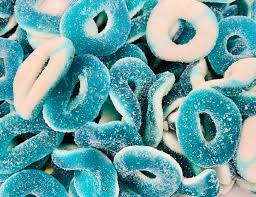 Sweetzone Blue Raspberry Rings ( UK