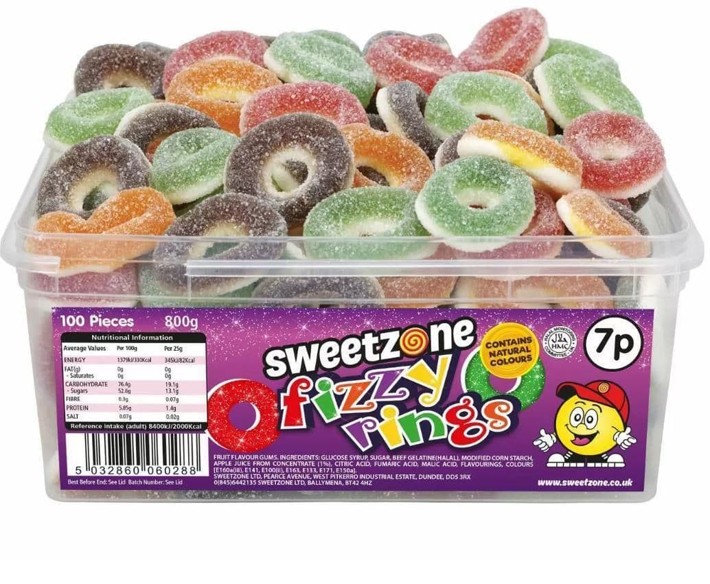 Sweetzone Fizzy Rings ( UK ) - Image 2