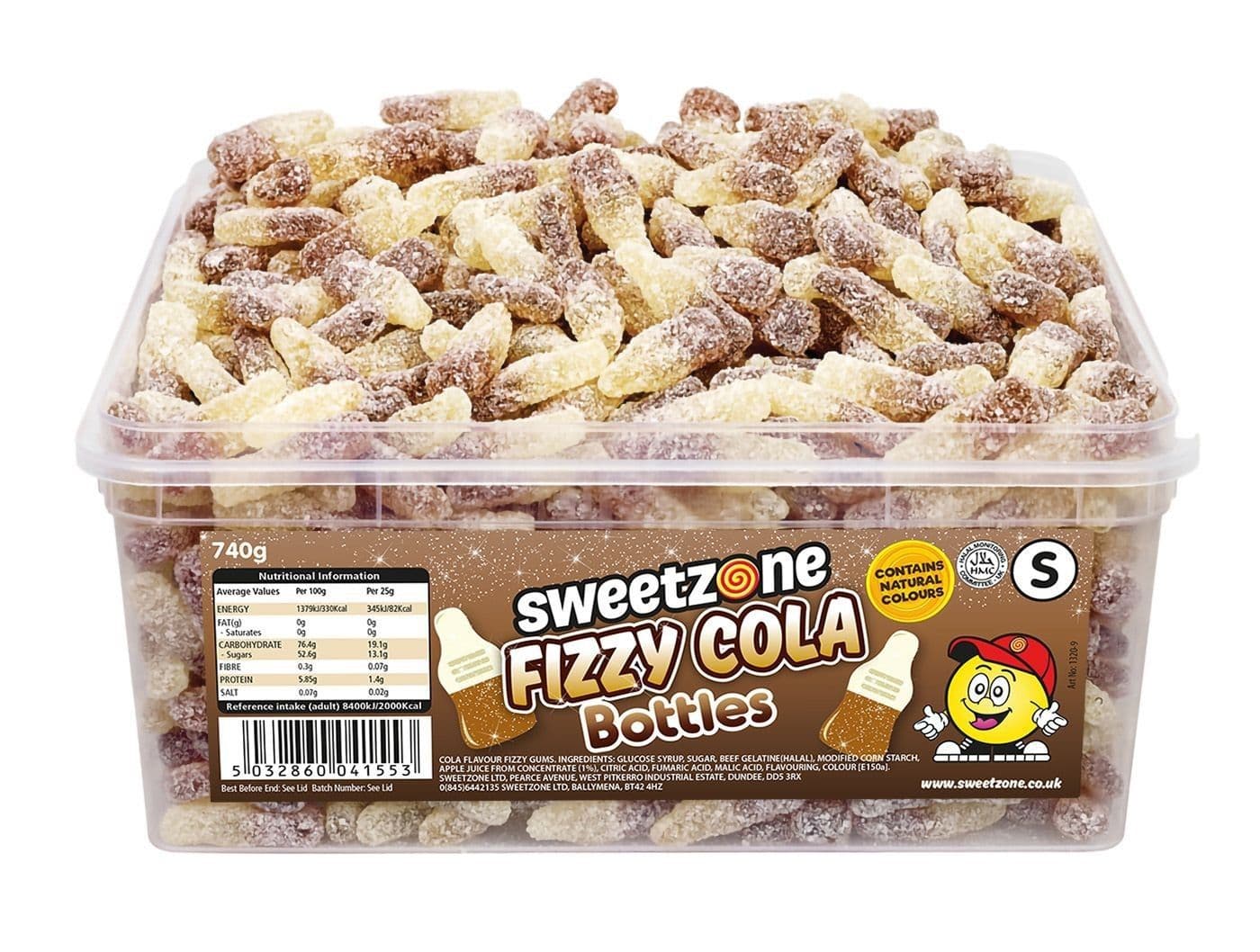 Sweetzone Mini Fizzy cola Bottles ( UK ) - Image 2