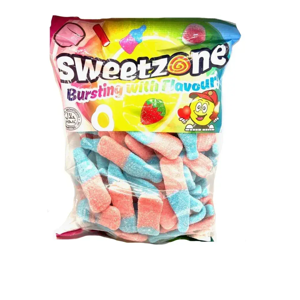 Sweetzone Giant Fizzy Blue Bottles ( UK ) - Image 4