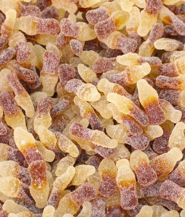 Swizzels Mini Fizzy Cola Bottles 100g ( UK )