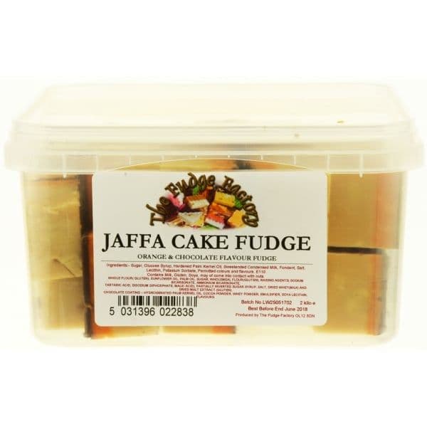 The Fudge Factory Jaffa Cake Fudge 100g  (UK) - Image 2