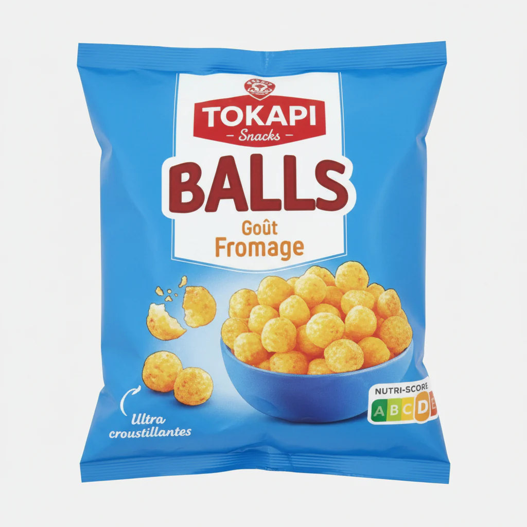 Tokapi Cheese Puffs 50g ( France )