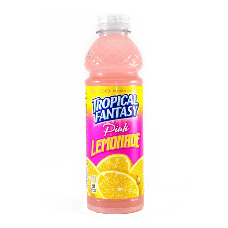 Tropical Fantasy - Premium Juice Cocktail - Pink Lemonade - 22.5fl.oz (665ml)
