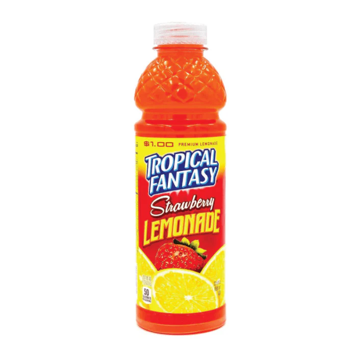 Tropical Fantasy - Premium Juice Cocktail - Strawberry Lemonade 22.5fl.oz (665ml)  ( US )
